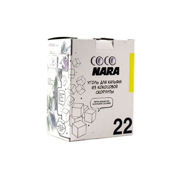 Уголь CocoNara 22мм для кальяна - 24 шт в Ханты-Мансийске