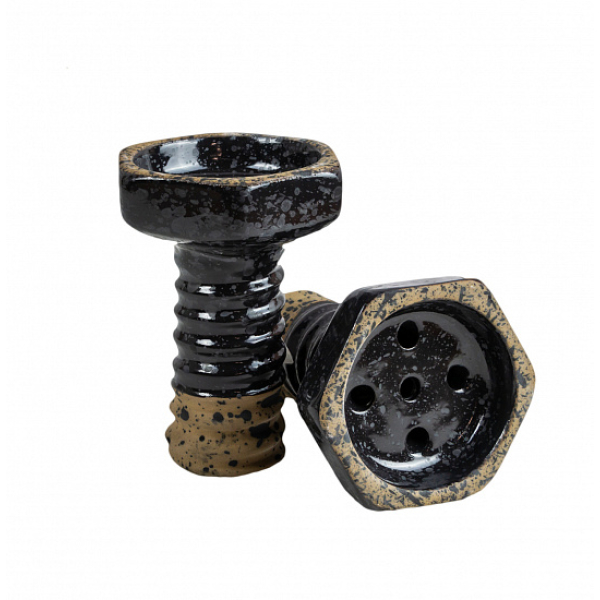 Чаша Thor Evil Screw Bowl Glaze Черный Пепельный в Ханты-Мансийске