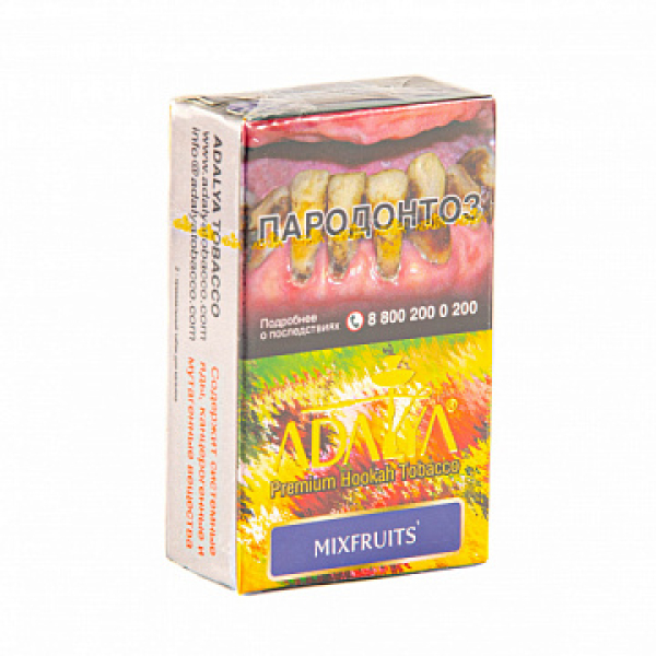 Табак ADALYA MIXFRUIT 20 гр в Ханты-Мансийске