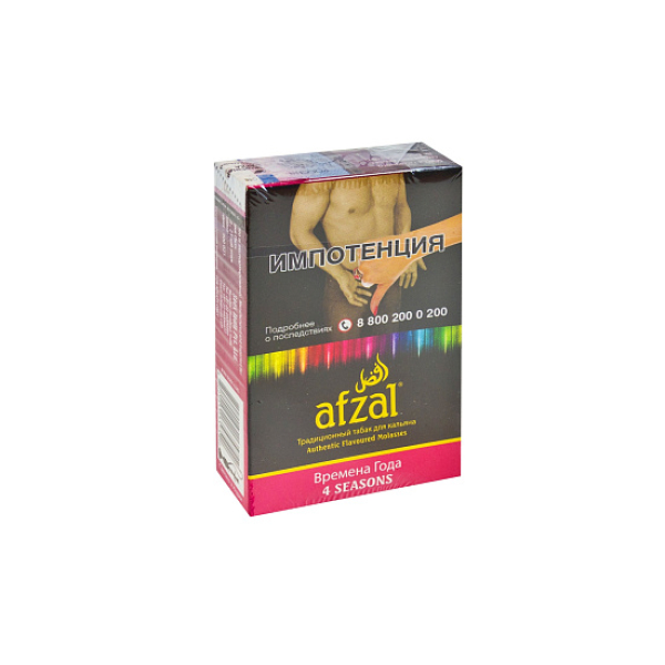 Табак AFZAL 4 SEASONS 40 гр в Ханты-Мансийске