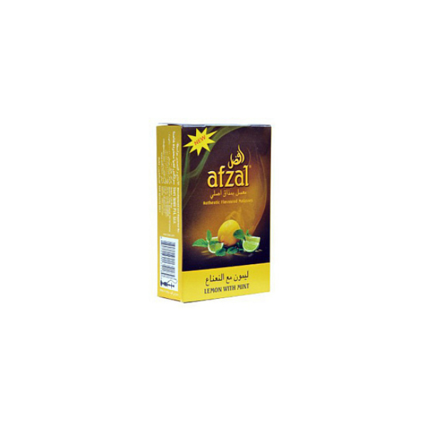 Табак AFZAL LEMON WITH MINT 40 гр в Ханты-Мансийске