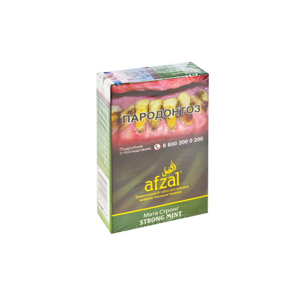 Табак AFZAL STRONG MINT 40 гр в Ханты-Мансийске