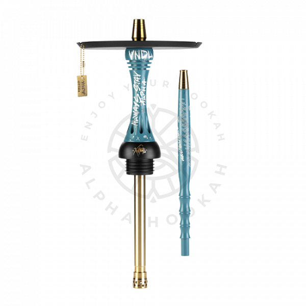 Кальян Alpha Hookah X VNDL Azure Синий (42 см) в Ханты-Мансийске