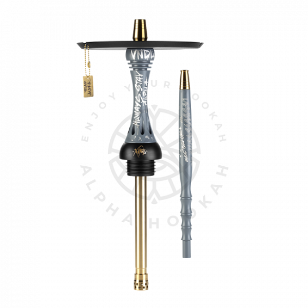 Кальян Alpha Hookah X VNDL Nardo Grey Серый (42 см) в Ханты-Мансийске