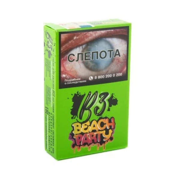 Табак B3 Beach Party (Тропический Микс) 50 гр в Ханты-Мансийске