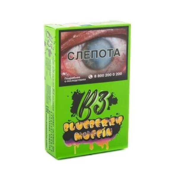 Табак B3 Blueberry Muffin (Черничный Маффин) 50 гр в Ханты-Мансийске
