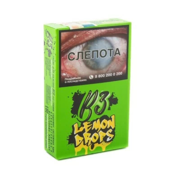 Табак B3 Lemon Drops (Лемонные леденцы) 50 гр в Ханты-Мансийске