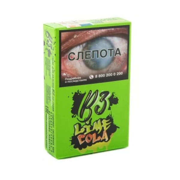 Табак B3 Lime Cola (Лайм Кола) 50 гр в Ханты-Мансийске