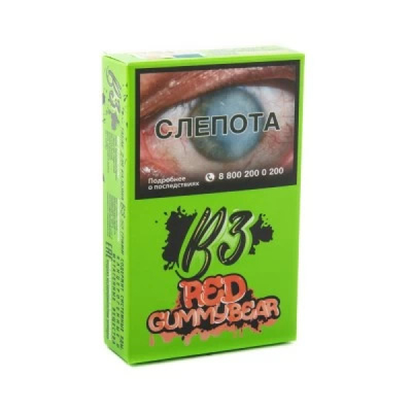 Табак B3 Red Gummy Bear (Красные Мишки Гамми) 50 гр в Ханты-Мансийске