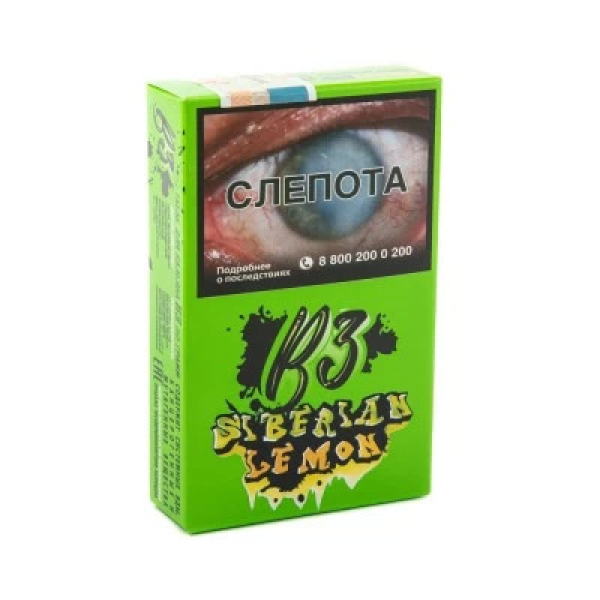 Табак B3 Siberian Lemon (Сибирский Лимон) 50 гр в Ханты-Мансийске