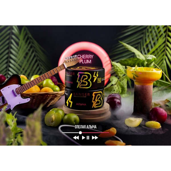 Табак Banger Cherry plum 100 грамм в Ханты-Мансийске