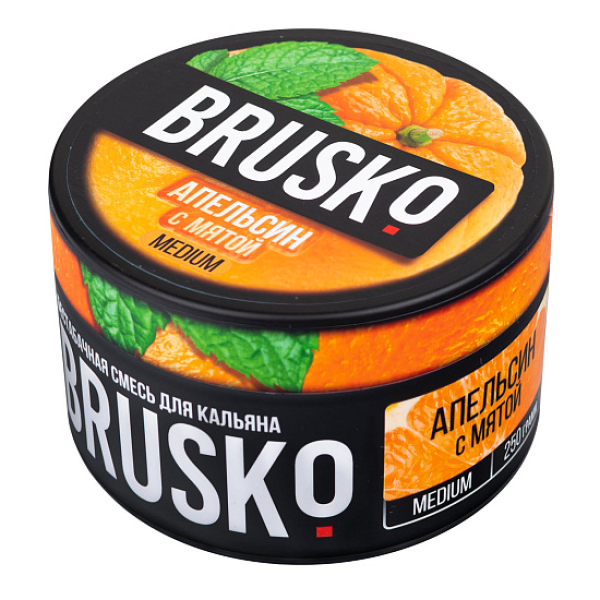 Смесь BRUSKO АПЕЛЬСИН С МЯТОЙ (MEDIUM) 250 гр в Ханты-Мансийске