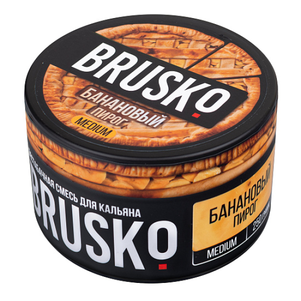 Смесь BRUSKO БАНАНОВЫЙ ПИРОГ (MEDIUM) 250 гр в Ханты-Мансийске