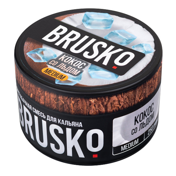Смесь BRUSKO КОКОС СО ЛЬДОМ (MEDIUM) 250 гр в Ханты-Мансийске