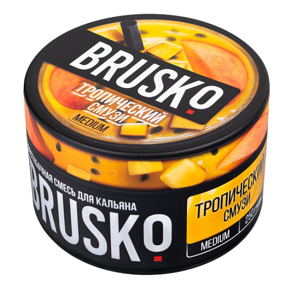 Смесь BRUSKO ТРОПЧЕСКИЙ СМУЗИ (MEDIUM) 250 гр в Ханты-Мансийске