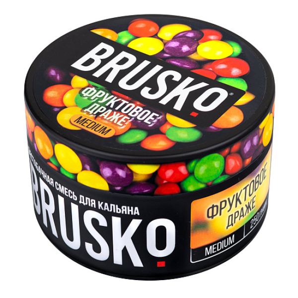 Смесь BRUSKO ФРУКТОВОЕ ДРАЖЕ (MEDIUM) 250 гр в Ханты-Мансийске