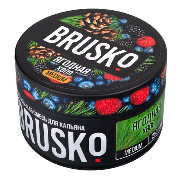 Смесь BRUSKO ЯГОДНАЯ ХВОЯ (MEDIUM) 250 гр в Ханты-Мансийске