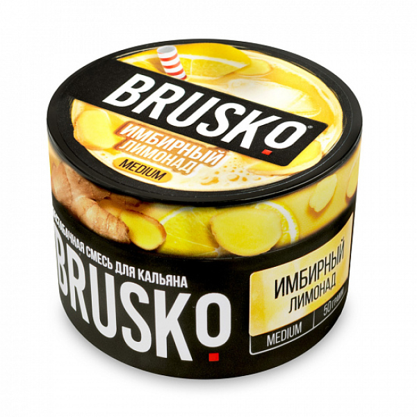 Смесь Brusko Medium Имбирный лимонад 50 грамм в Ханты-Мансийске