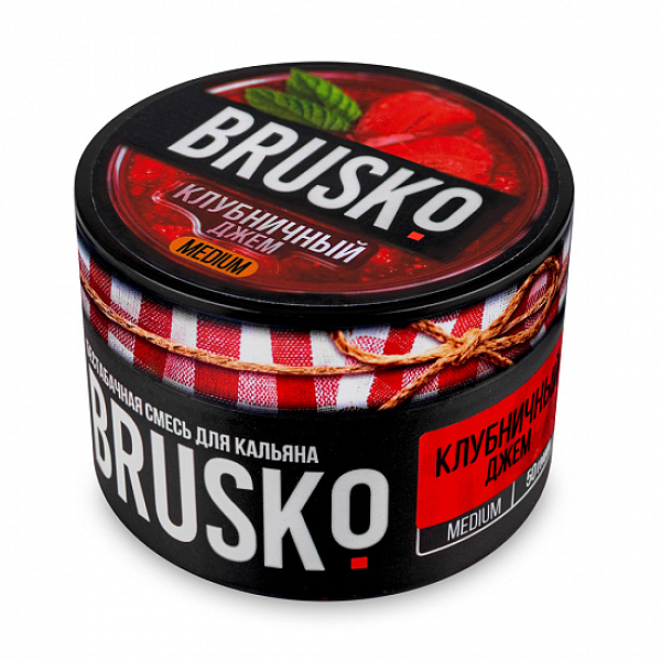 Смесь Brusko Medium Клубничный джем 50 грамм в Ханты-Мансийске