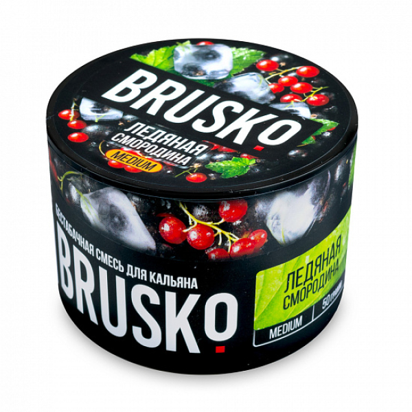 Смесь Brusko Medium Ледяная смородина 50 грамм в Ханты-Мансийске