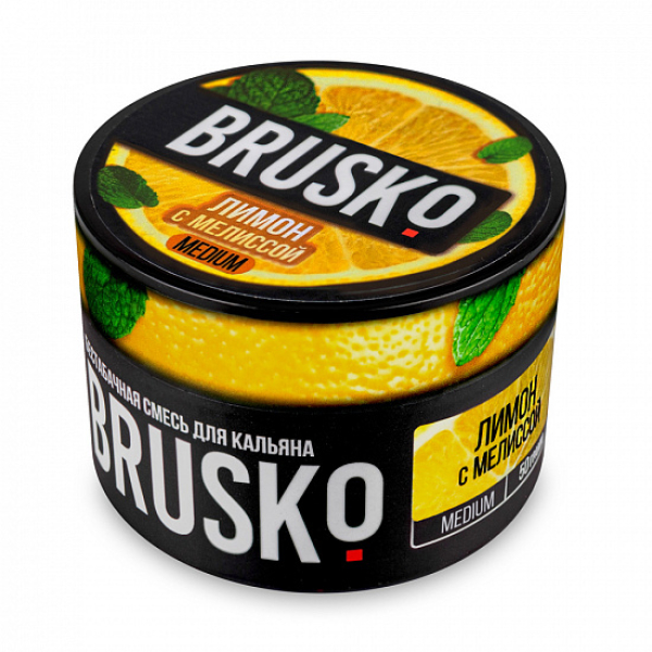 Смесь Brusko Medium Лимон мелисса 50 грамм в Ханты-Мансийске