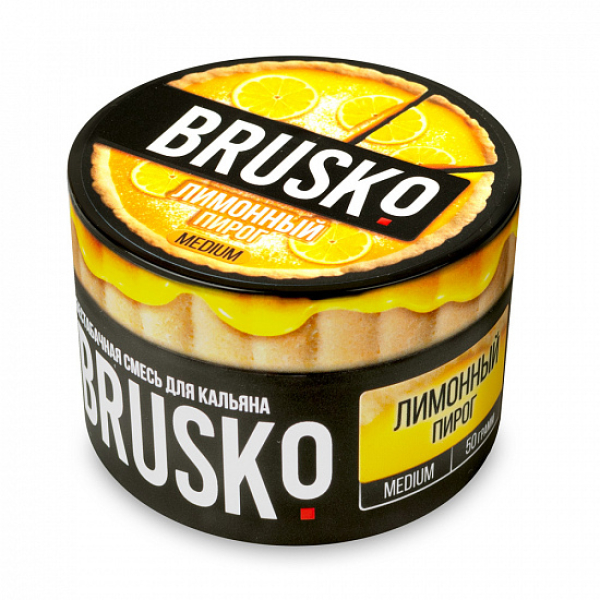 Смесь Brusko Medium Лимонный пирог 50 грамм в Ханты-Мансийске