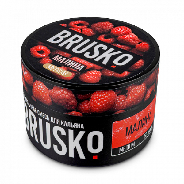 Смесь Brusko Medium Малина 50 грамм в Ханты-Мансийске