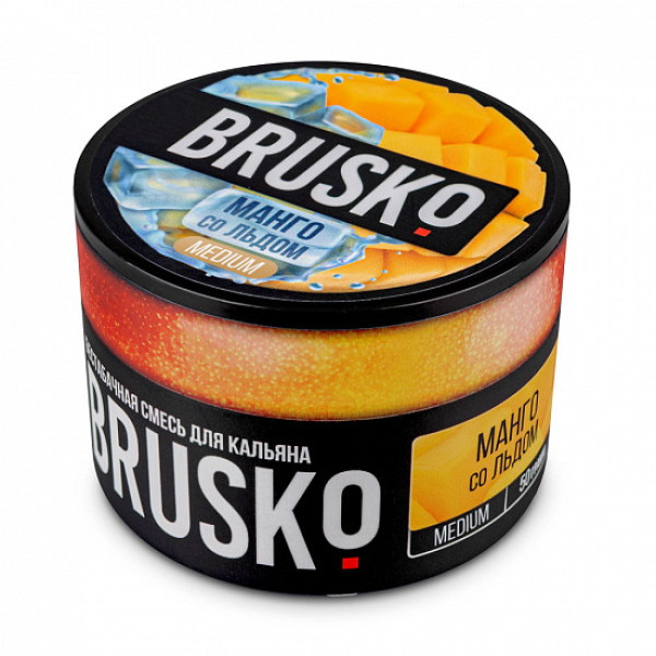 Смесь Brusko Medium Манго лед 50 грамм в Ханты-Мансийске