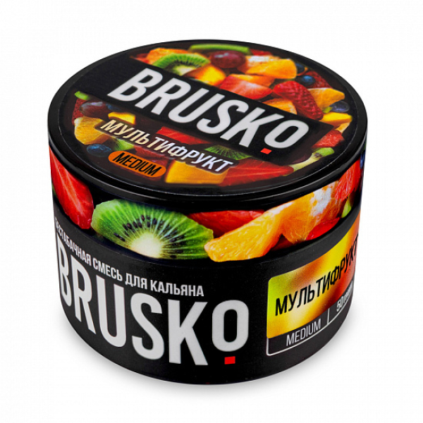 Смесь Brusko Medium Мультифрукт 50 грамм в Ханты-Мансийске