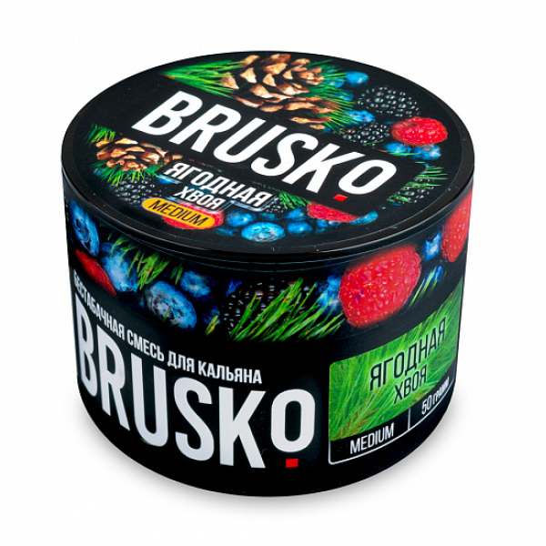 Смесь Brusko Medium Ягодная хвоя 50 грамм в Ханты-Мансийске