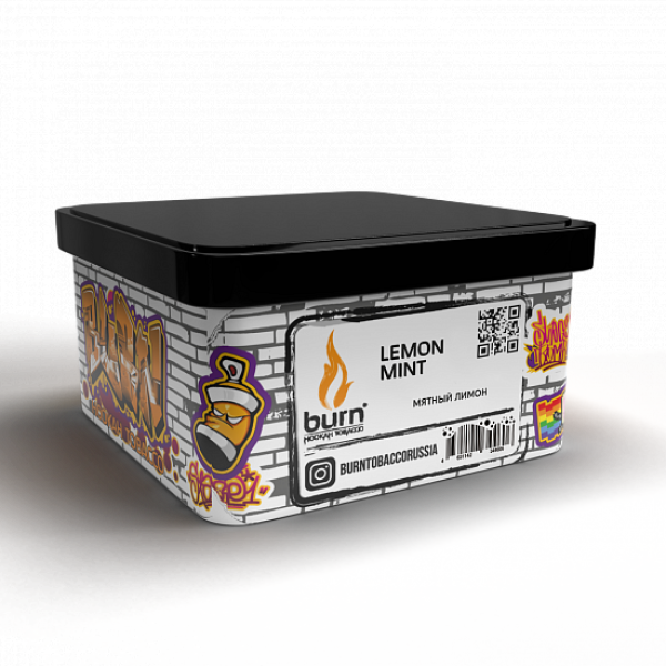 Табак BURN LEMON MINT 200 грамм в Ханты-Мансийске