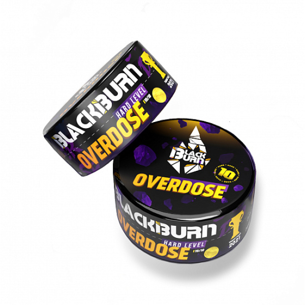 Табак BlackBurn Overdose 25 грамм в Ханты-Мансийске