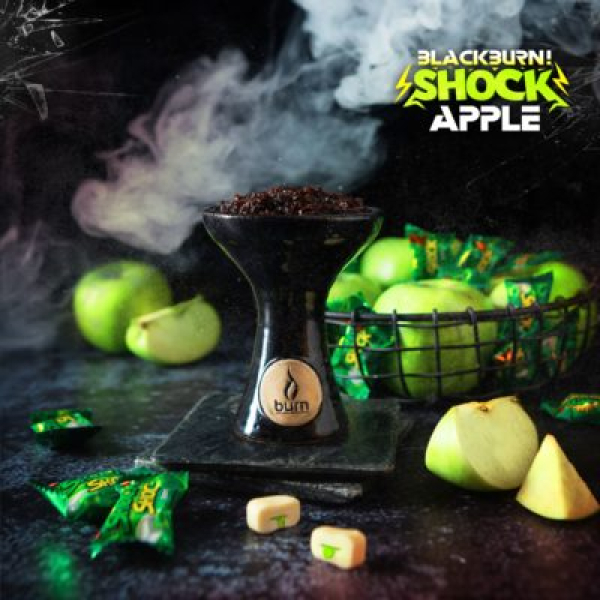 Табак Blackburn Apple Shock 100 грамм в Ханты-Мансийске