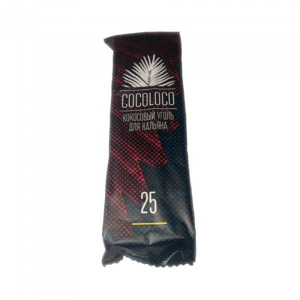 Кокосовый уголь Cocoloco 25мм - 12 шт. в Ханты-Мансийске