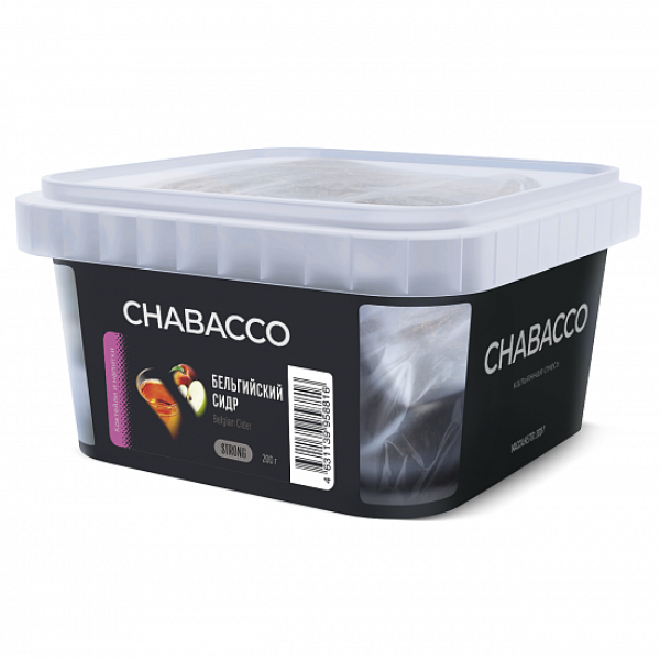 Смесь Chabacco Strong Belgian Cider (Бельгийский Сидр) 200 гр в Ханты-Мансийске