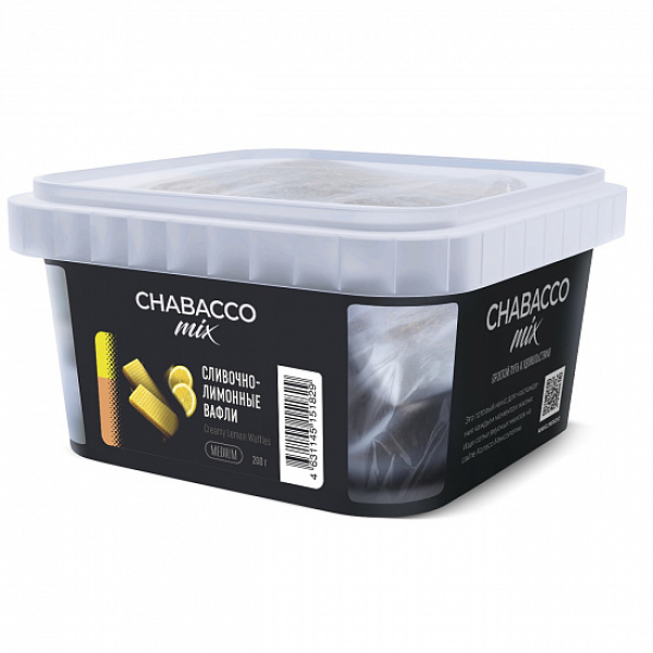 Смесь Chabacco mix Creamy Lemon Waffles (Сливочно-лимонные вафли) 200 гр в Ханты-Мансийске