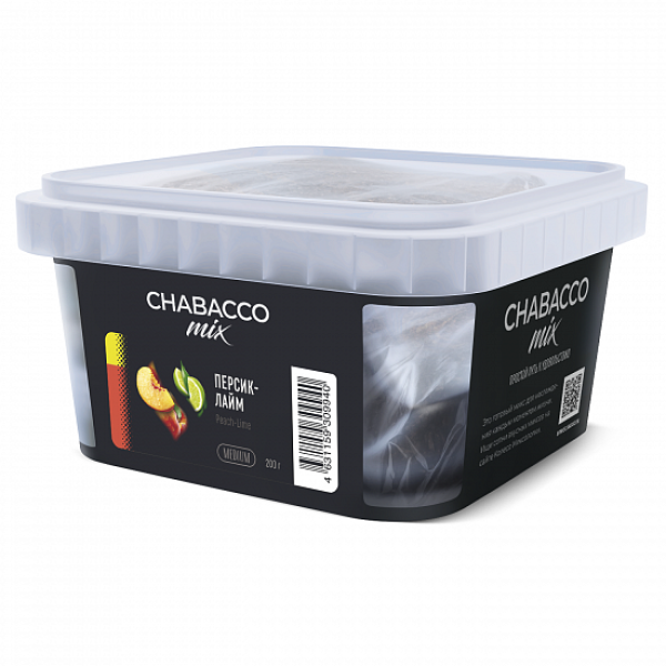 Смесь Chabacco mix Peach Lime (Персик Лайм) 200 гр в Ханты-Мансийске