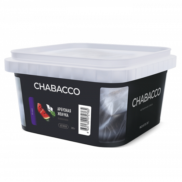 Смесь Chabacco Medium Watermelon Gum (Арбузная Жвачка) 200 гр в Ханты-Мансийске