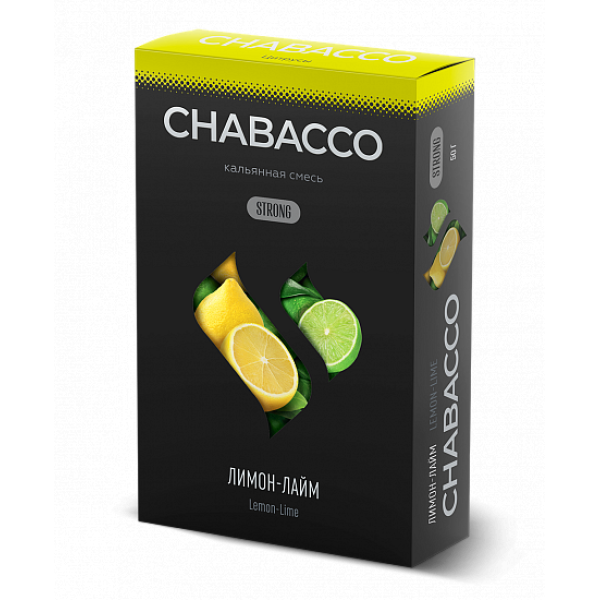 Смесь Chabacco Strong Lemon Lime 50 гр в Ханты-Мансийске