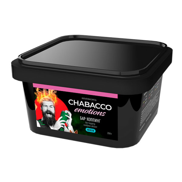 Смесь Chabacco Medium Emotions Bar hopping (Бар хоппинг) 200 гр в Ханты-Мансийске