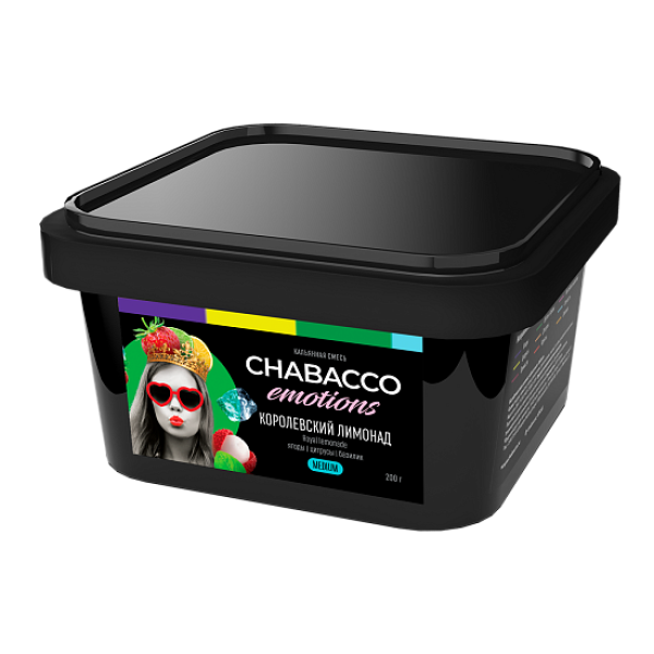 Смесь Chabacco Medium Emotions Royal lemonade (Королевский лимонад) 200 гр в Ханты-Мансийске