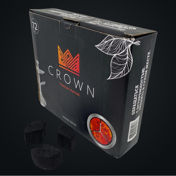 Уголь Crown KALOUD edition для кальяна (72 шт.) в Ханты-Мансийске