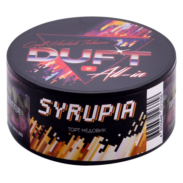 Табак Duft All-In Syrupia 25 грамм в Ханты-Мансийске