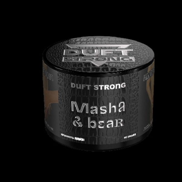 Табак Duft Strong Masha&Bear (Земляника) 40 гр в Ханты-Мансийске