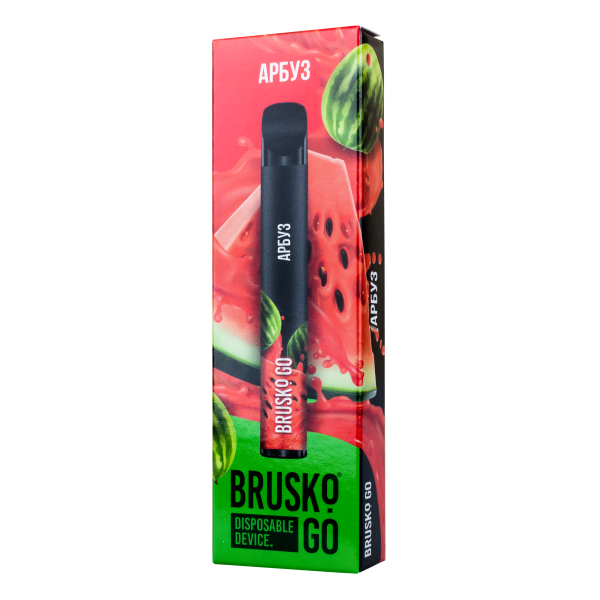 Одноразовая электронная сигарета Brusko Go Арбуз 800 затяжек в Ханты-Мансийске