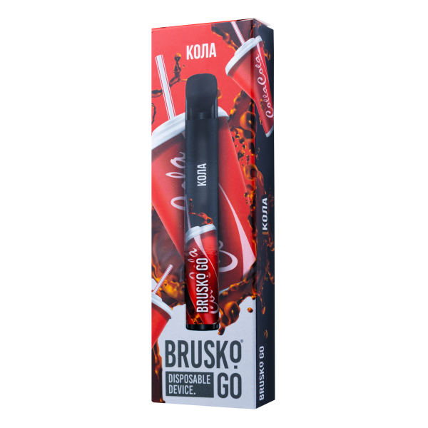 Одноразовая электронная сигарета Brusko Go Кола 800 затяжек в Ханты-Мансийске