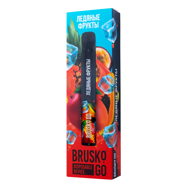 Одноразовая электронная сигарета Brusko Go Ледяные Фрукты 800 затяжек в Ханты-Мансийске