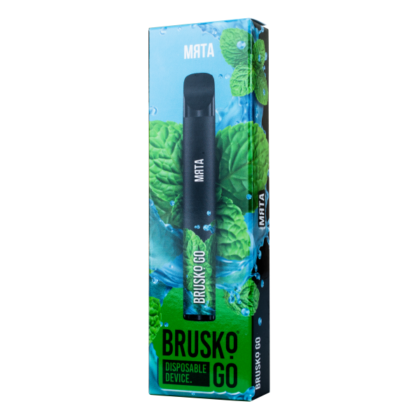 Одноразовая электронная сигарета Brusko Go Мята 800 затяжек в Ханты-Мансийске