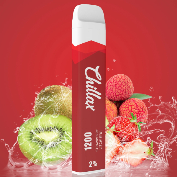 Chillax Strawberry Lychee Kiwi, 1200 тяг в Ханты-Мансийске