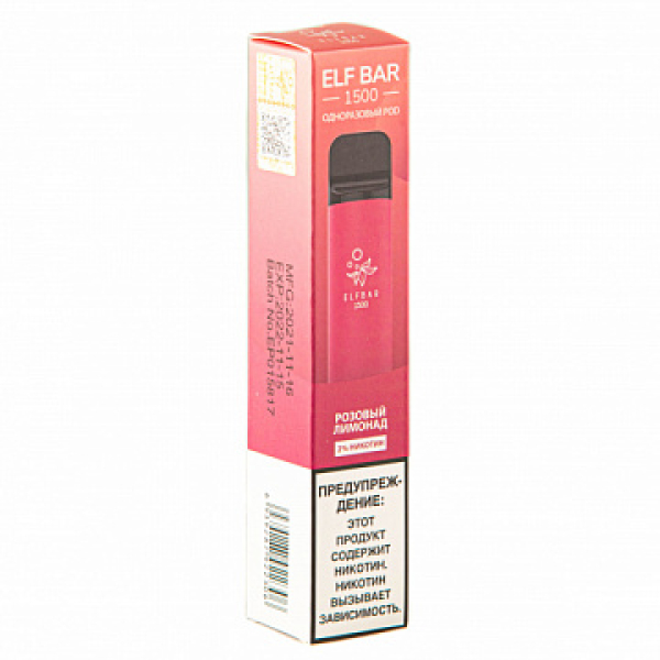 ELFBAR PINK LEMONADE, 1500 тяг в Ханты-Мансийске